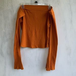 Plus size off the shoulder blouse